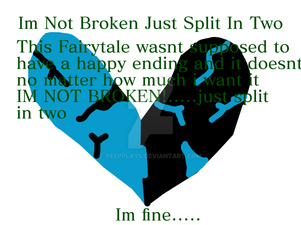 Characters Split In Two Split in two by PeepPlays on DeviantArt