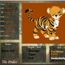 The Tiger Pride ~ Cub ~ Ambercub ~ App sheet