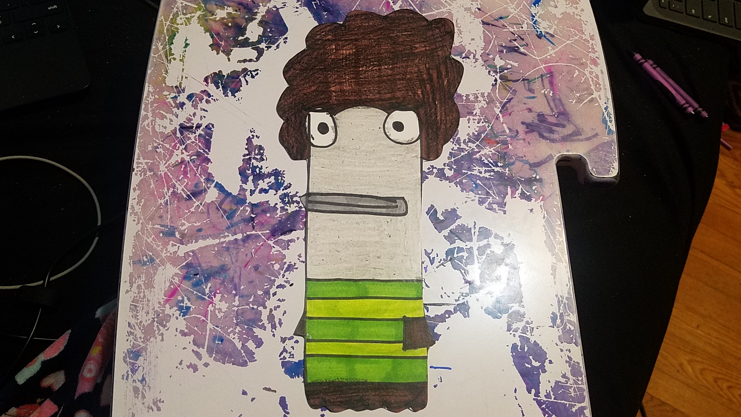 My Drawing Of Oscar From Fish Hooks by ProfMegaBonkers832 on
