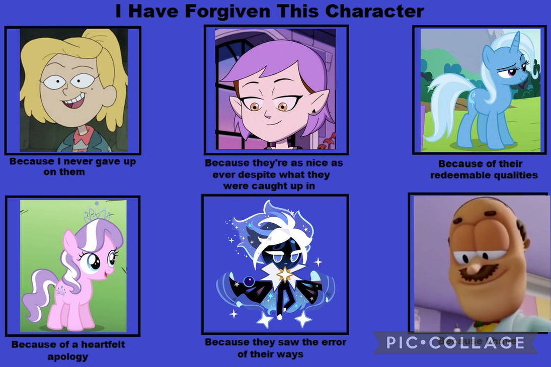 My Own I Forgiven This Character by ProfMegaBonkers832 on DeviantArt