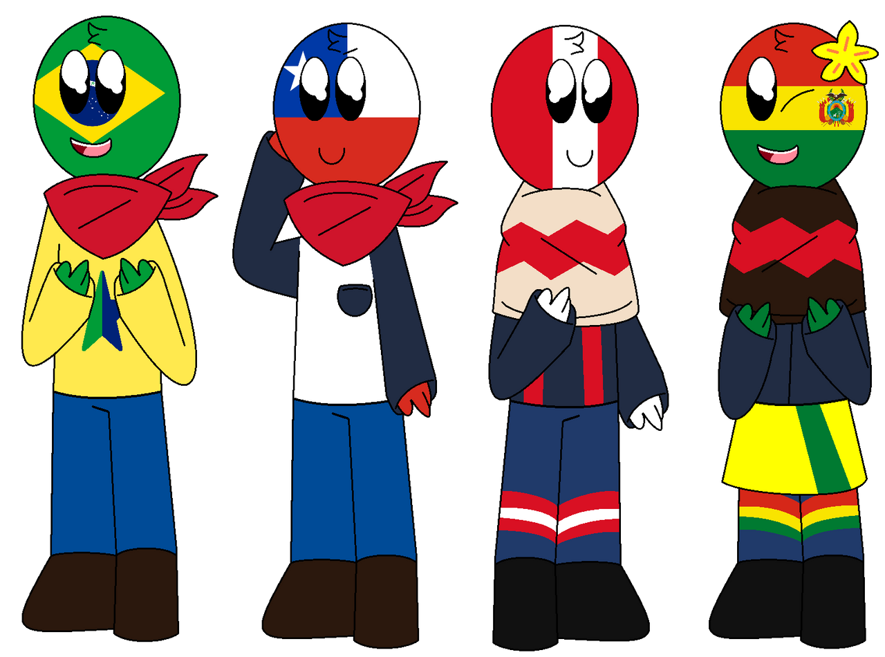 Brazil And Israel Countryhumans by lino284 on DeviantArt