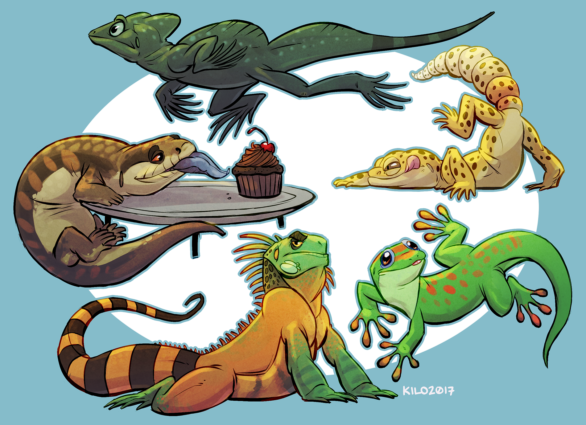 Lizard Partner Lizard Buddies by Kilo-Monster on DeviantArt