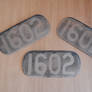 Queensland Rail 1600 Class #1602 Number Boards