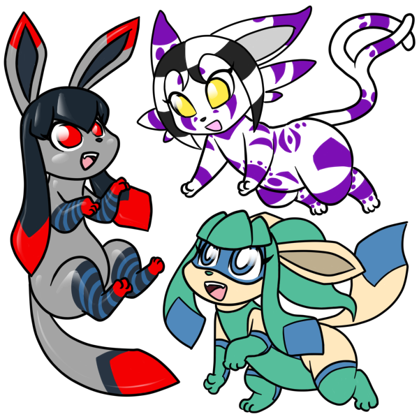 The Eeveeloution Trio