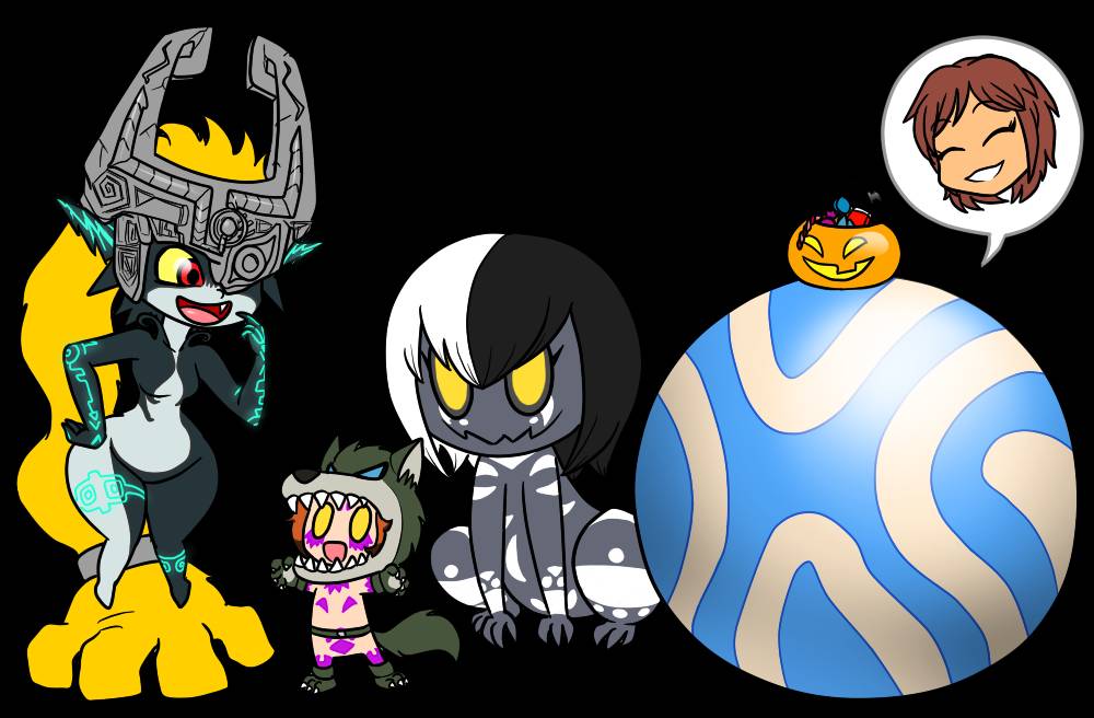 Clayton's 1st Halloween with Guests