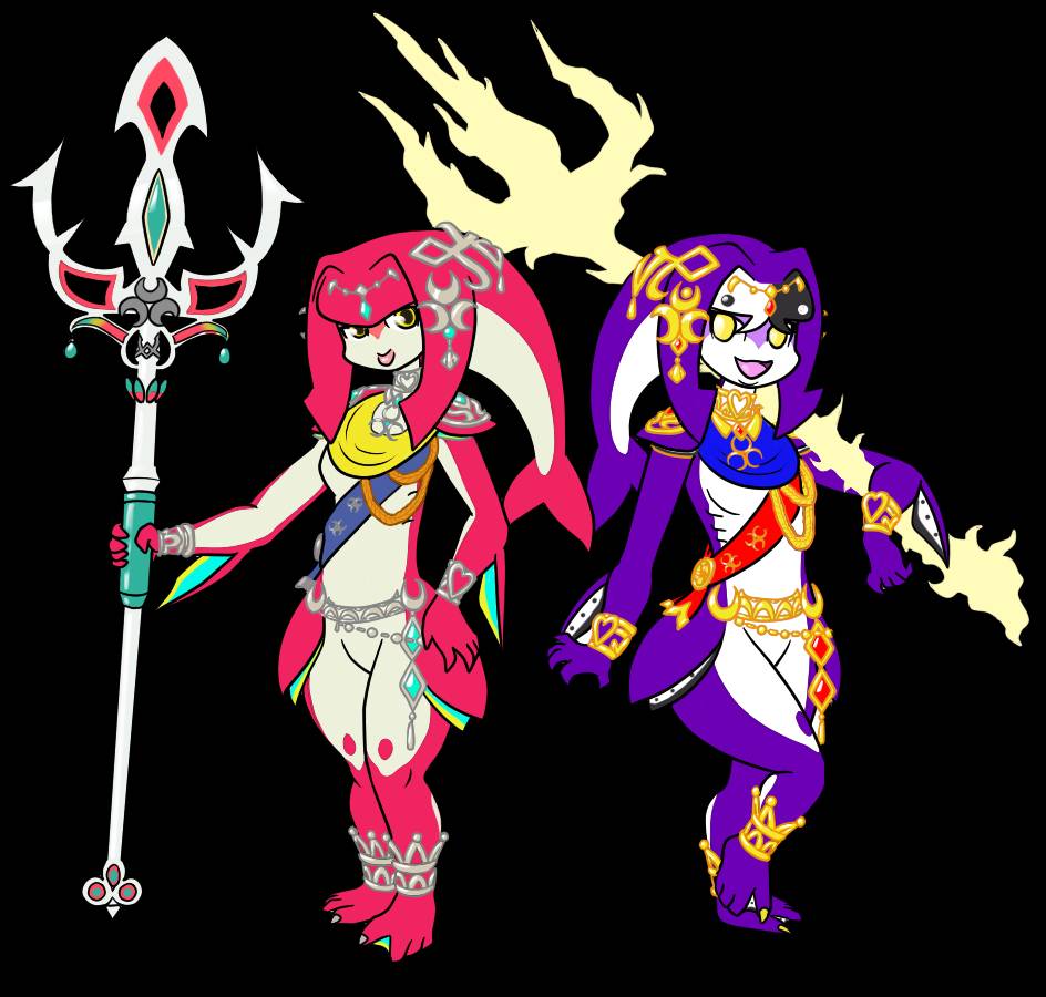 Mipha and Zora Ayana