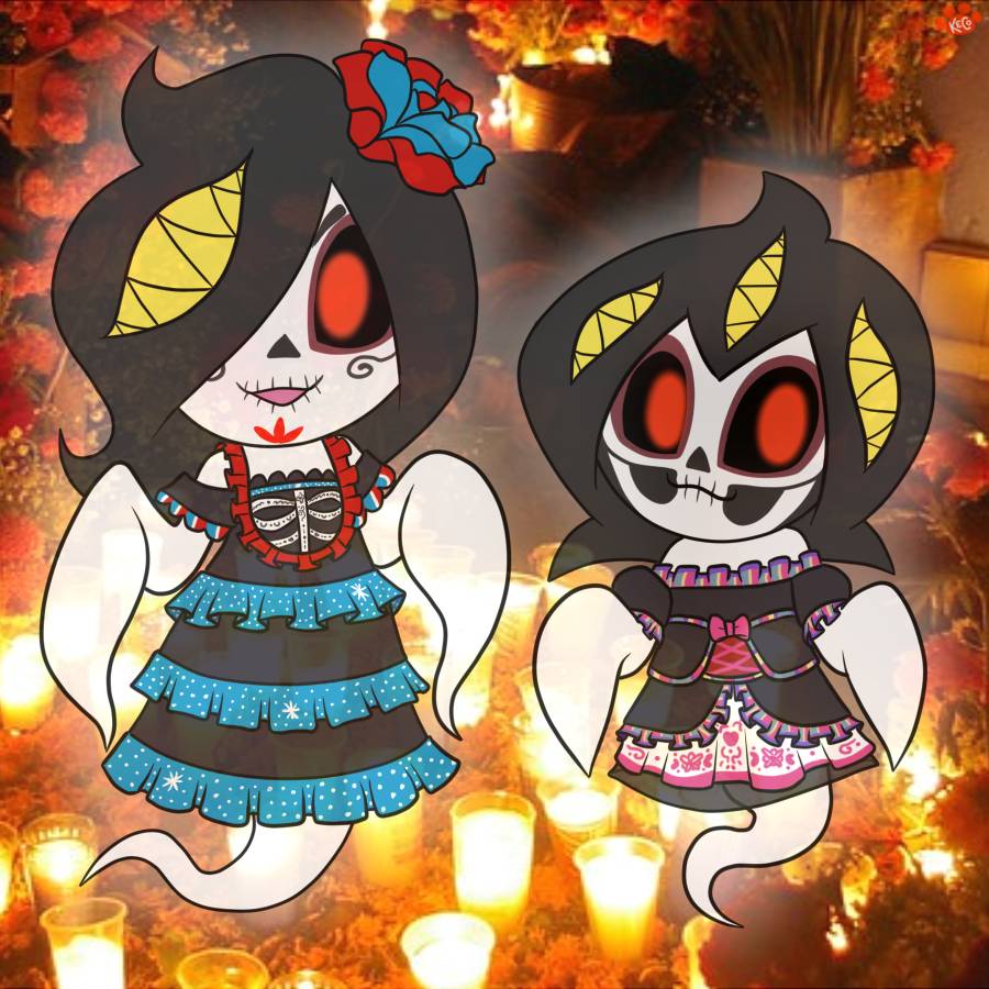 Day of the Dead Ghosts