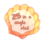 25 in a Single Stat by IsomaraIndex