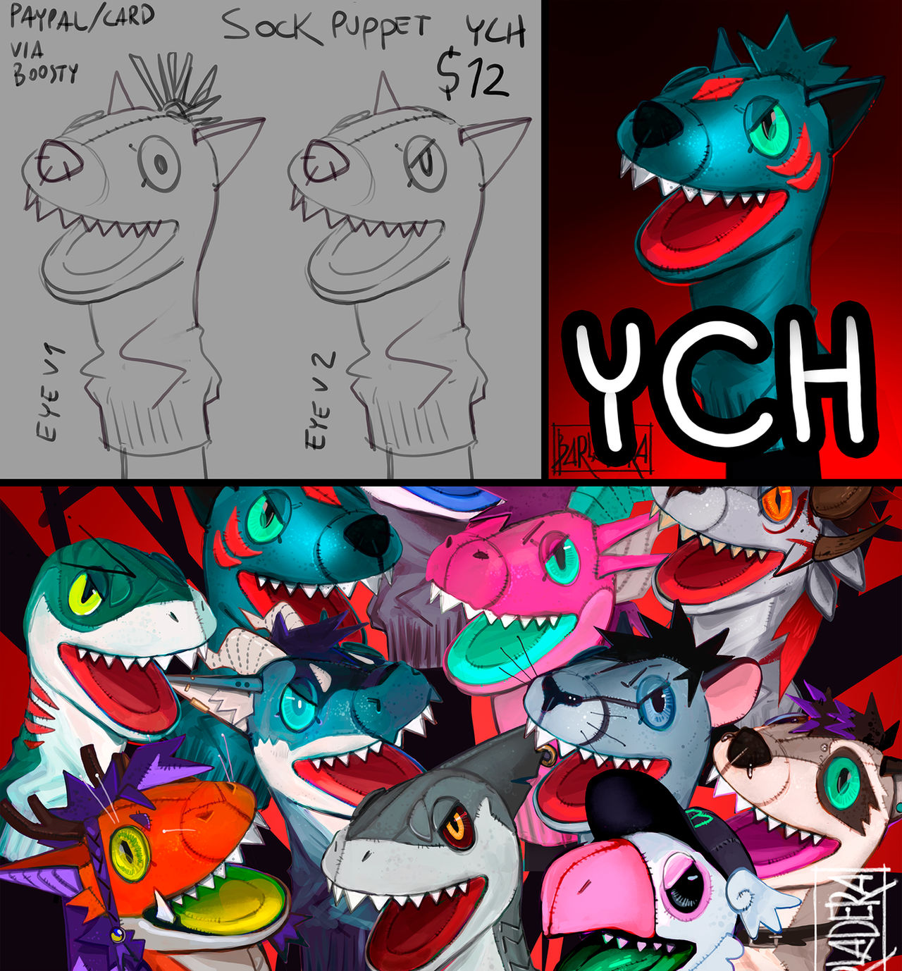 Puppet Socks Deviantart Sock Puppet YCH closed by Barladera on DeviantArt