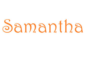 Samantha's Signature