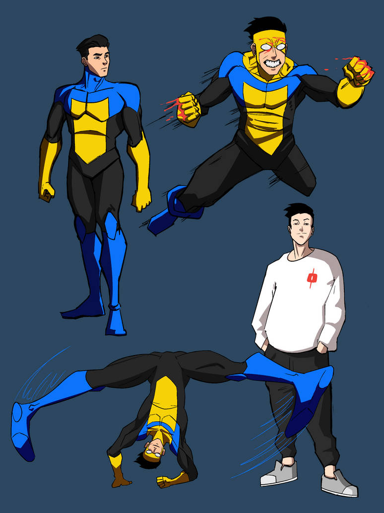 Invincible practice page! by Gevink on DeviantArt