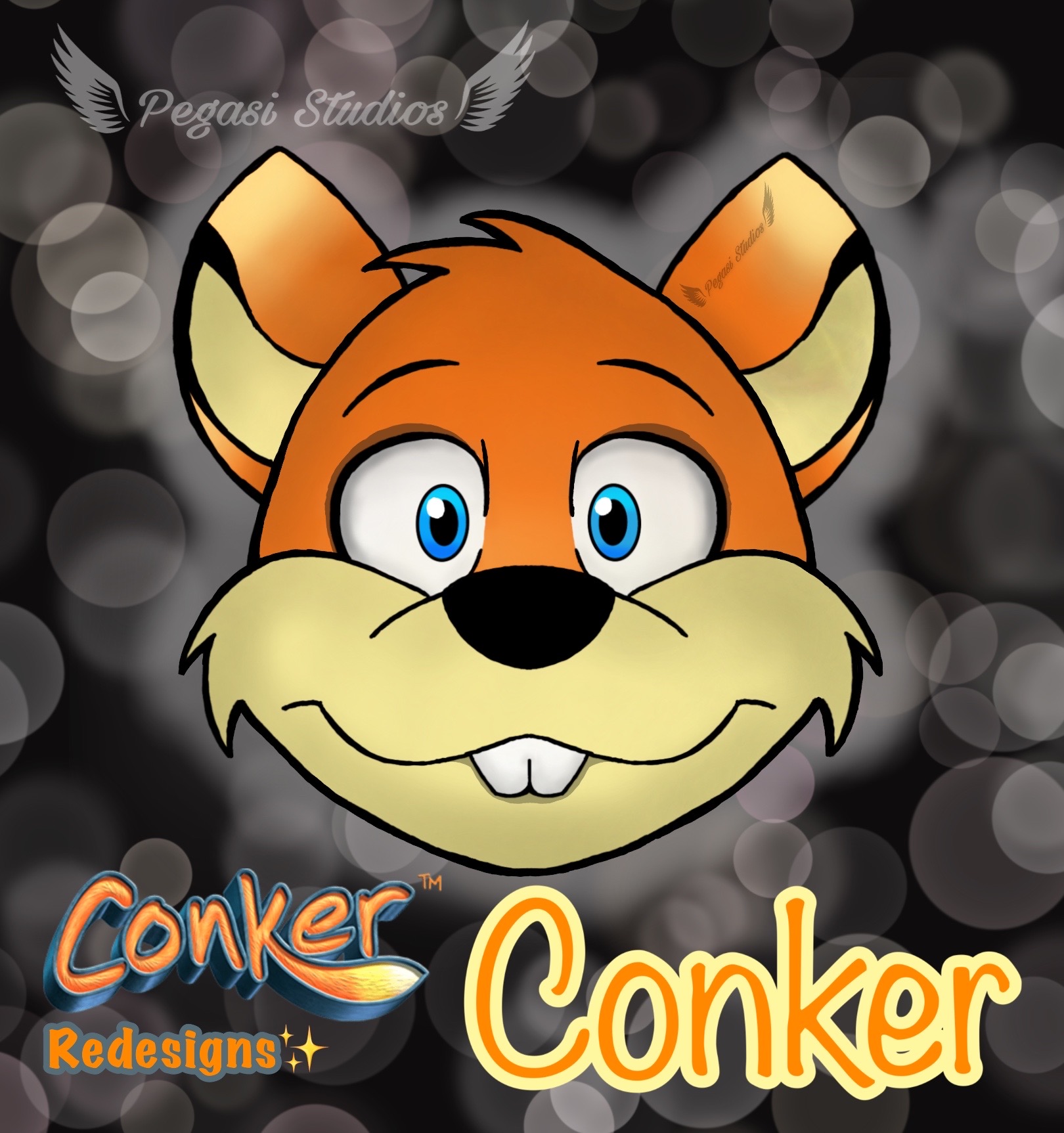 Conker redesign #1 by EeveeNerd64 on DeviantArt