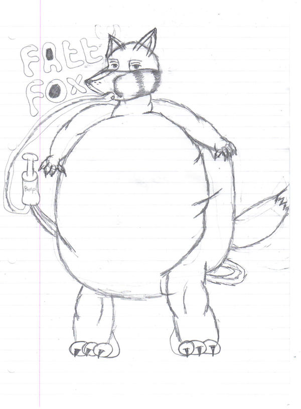 Fox Inflation fatty fox inflation by fattyfox23 on DeviantArt