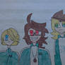 dr bright, dr clef, and dr glass in squid game!