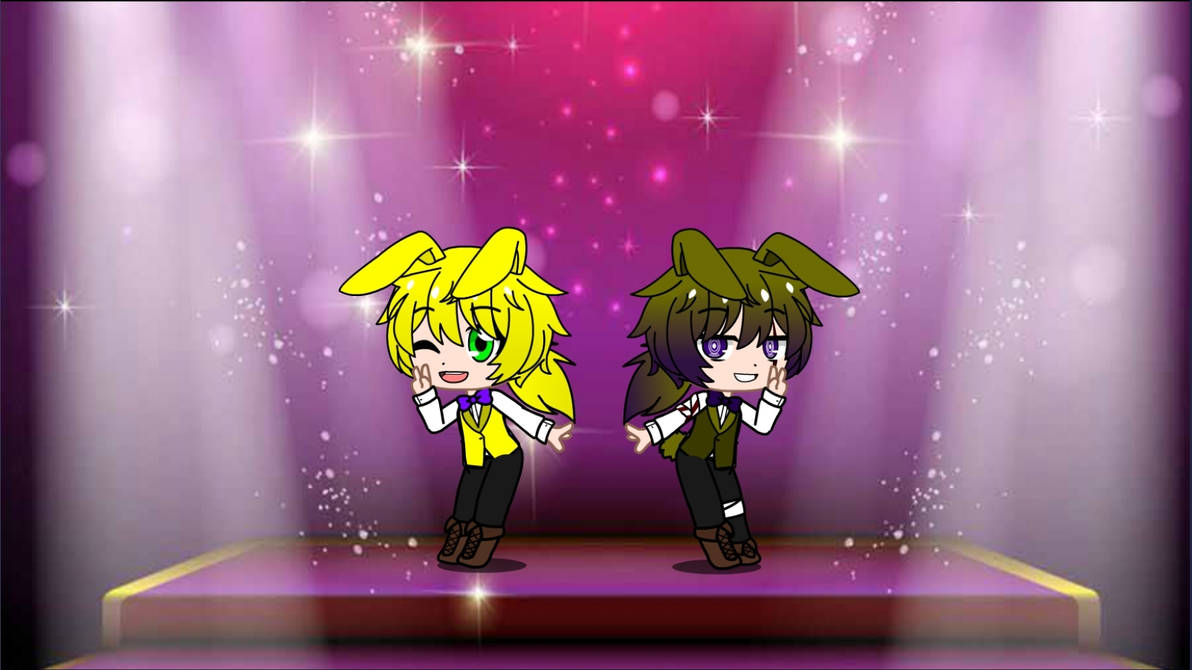 springbonnie and springtrap! by guineapigmiku on DeviantArt