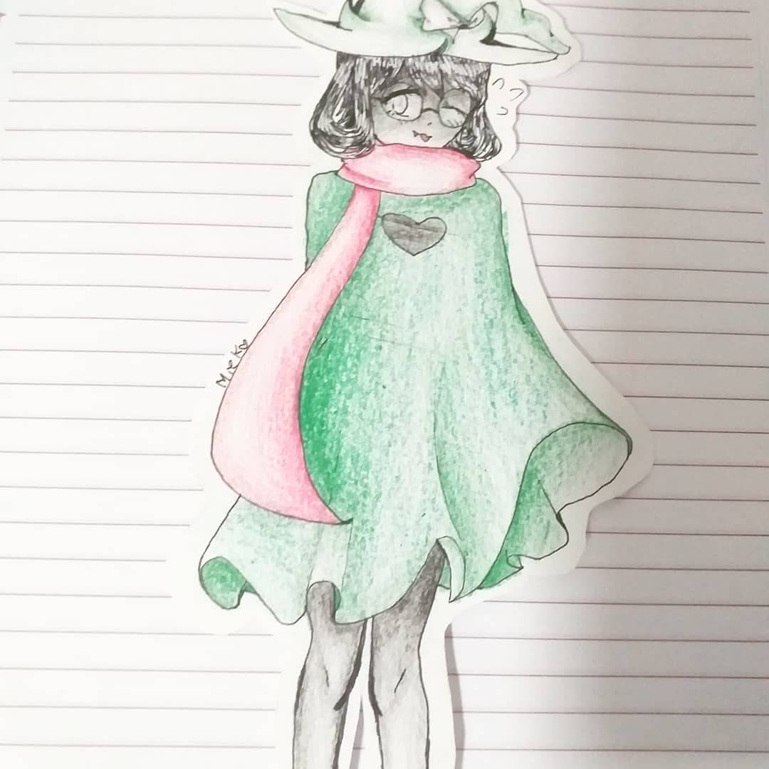 Female/Human! Ralsei by MiekoQwQ on DeviantArt