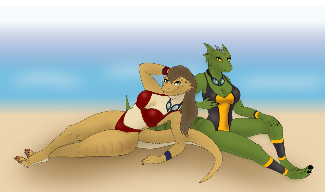 Lizard girls