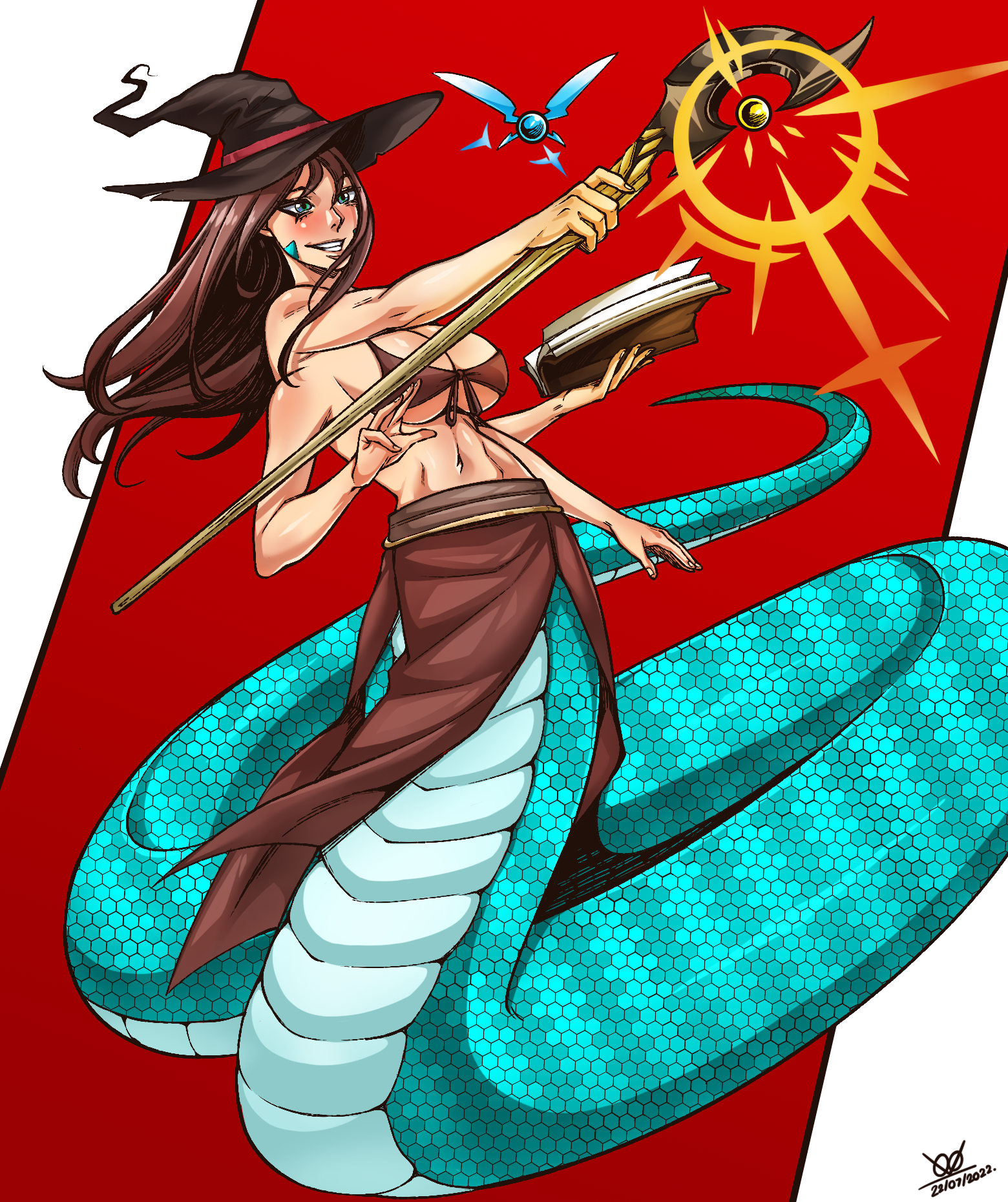 Nicole the lamia witch