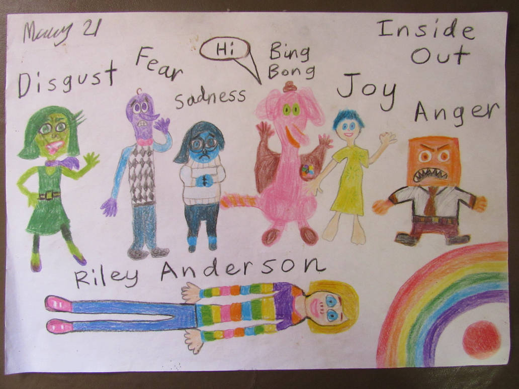 Inside Out (2015) Characters by Mjeart on DeviantArt