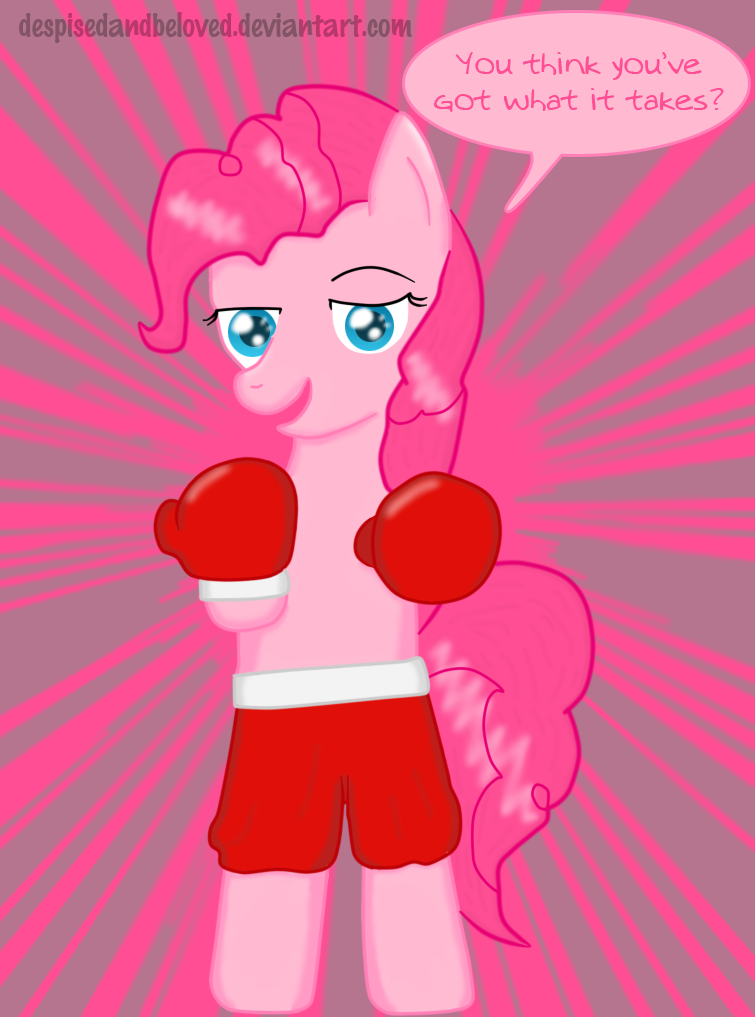 Pinkie is ready to rumble