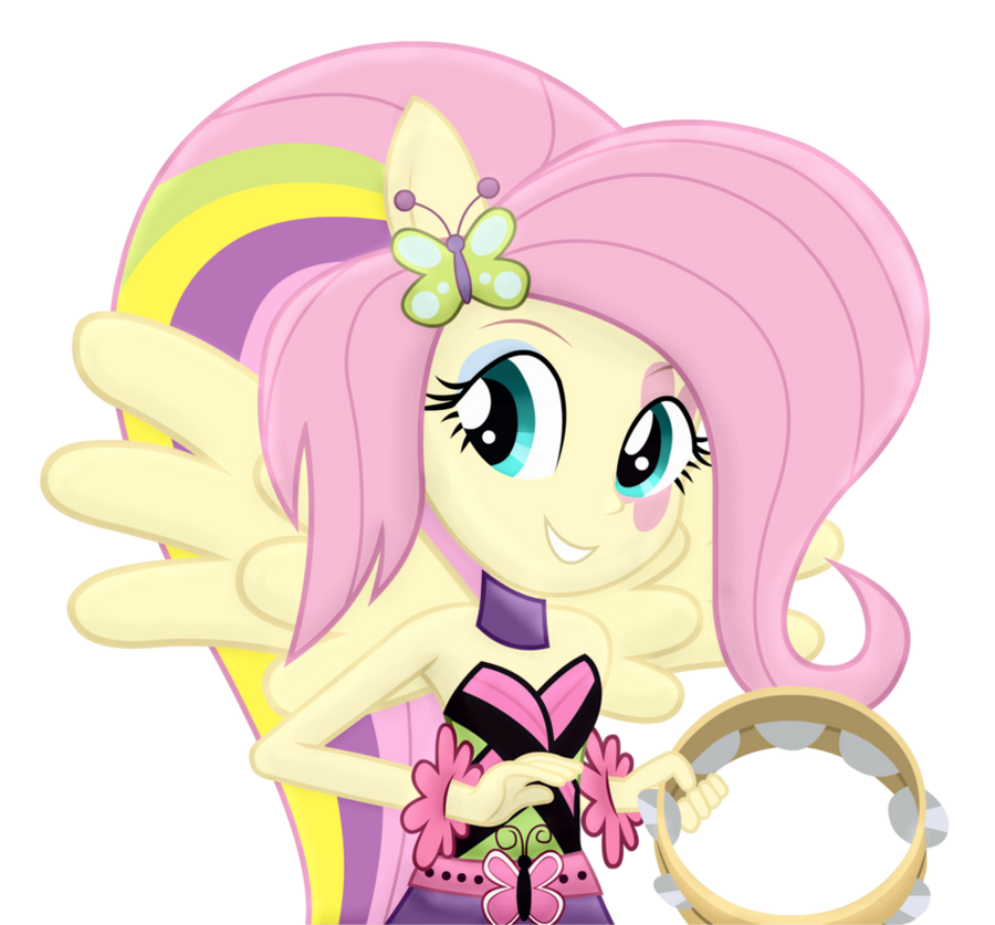 Fluttershy Equestria Girl Rainbow Rocks by Nancy Rully on DeviantArt