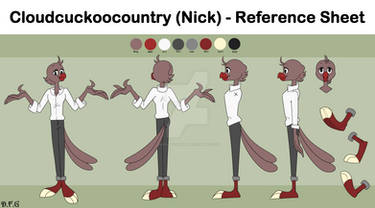 Cloudcuckoocountry - Reference Sheet - Commission