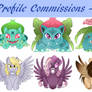 Profile Commissions 1