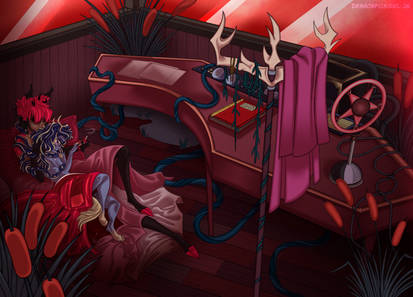 After confronting feelings in the radio tower. - Commission