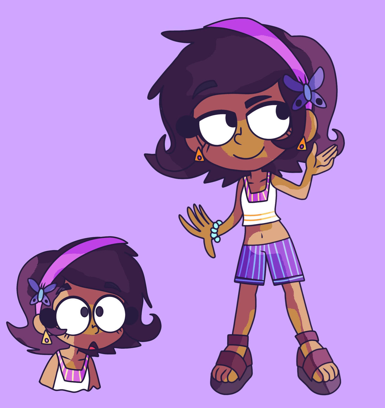 Anna Miscon Shara in miscon artstyle by solarchroniclesXI on DeviantArt