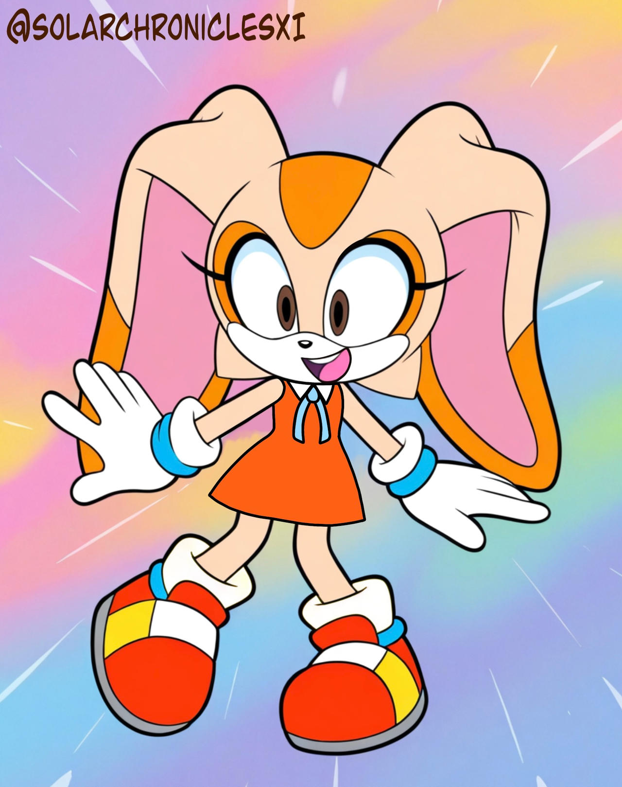 Cream the rabbit by solarchroniclesXI on DeviantArt