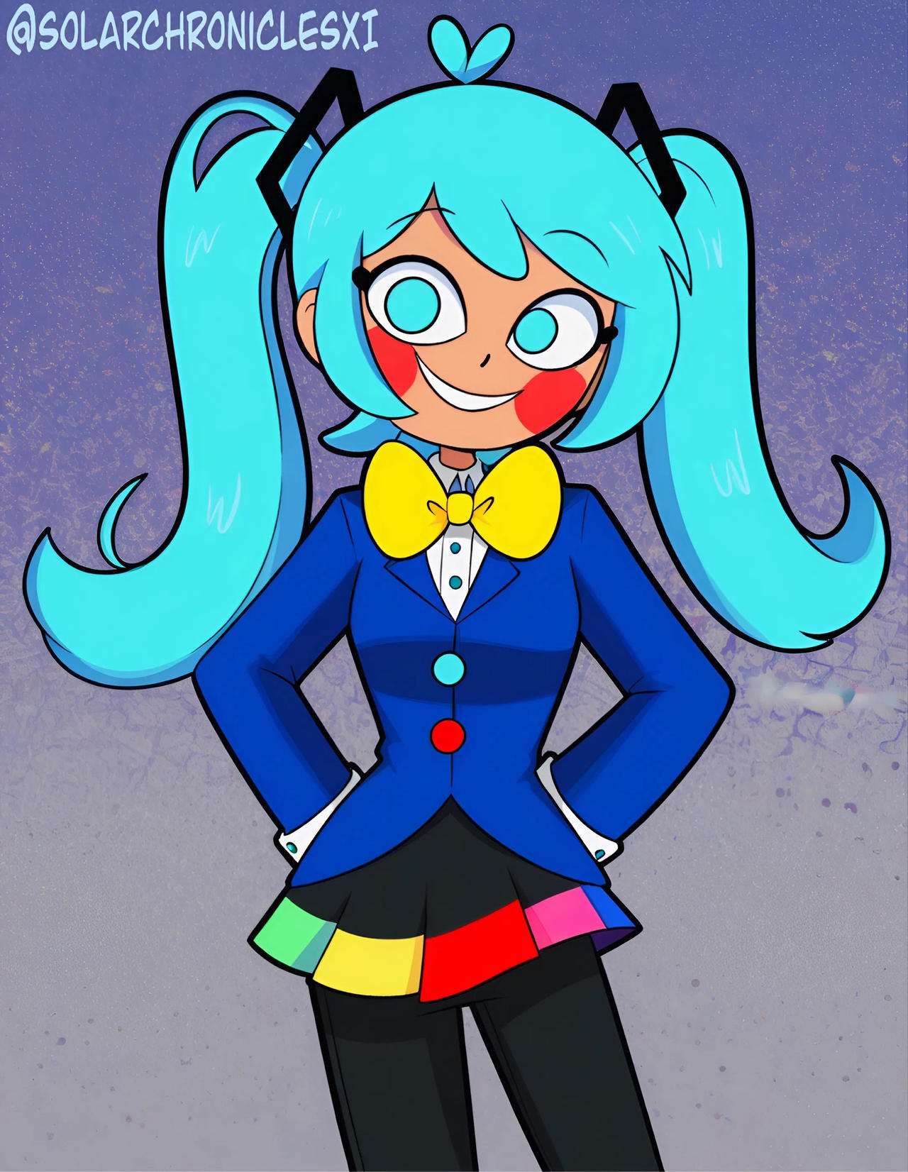 Static Mi Static miku by solarchroniclesXI on DeviantArt