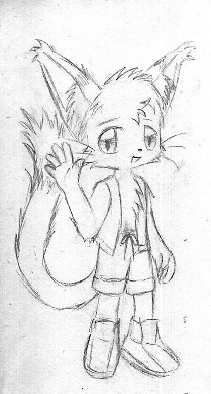 Some catboy character by MarwanGreenCritter on DeviantArt