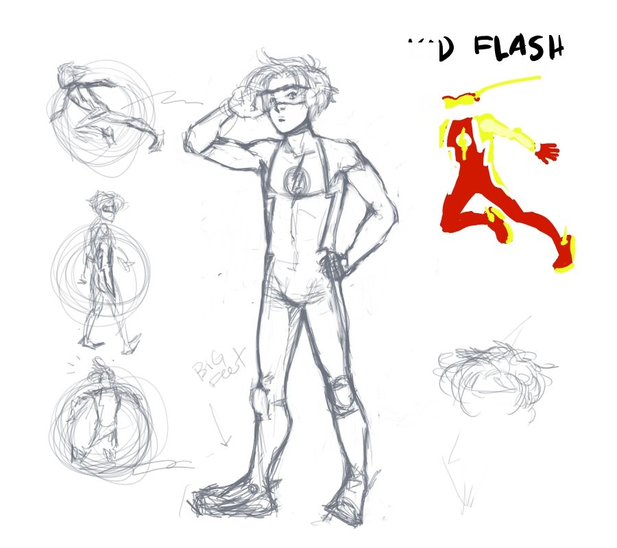 Kid Flash Redesign