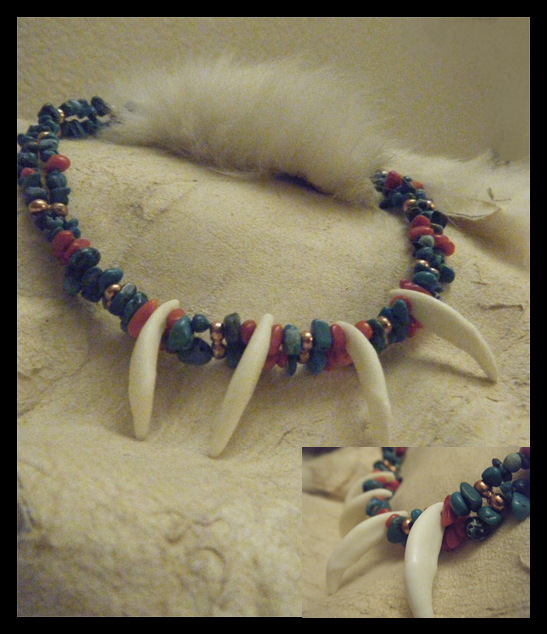 Coyote Totem Choker