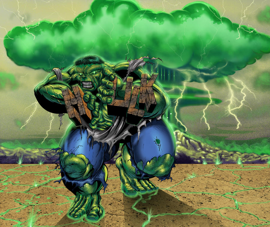 Hulk Gamma Explosion by Loboquiddity on DeviantArt