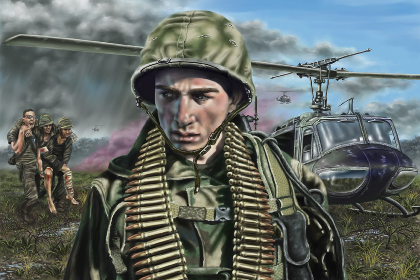 Journey Into War by jevinart