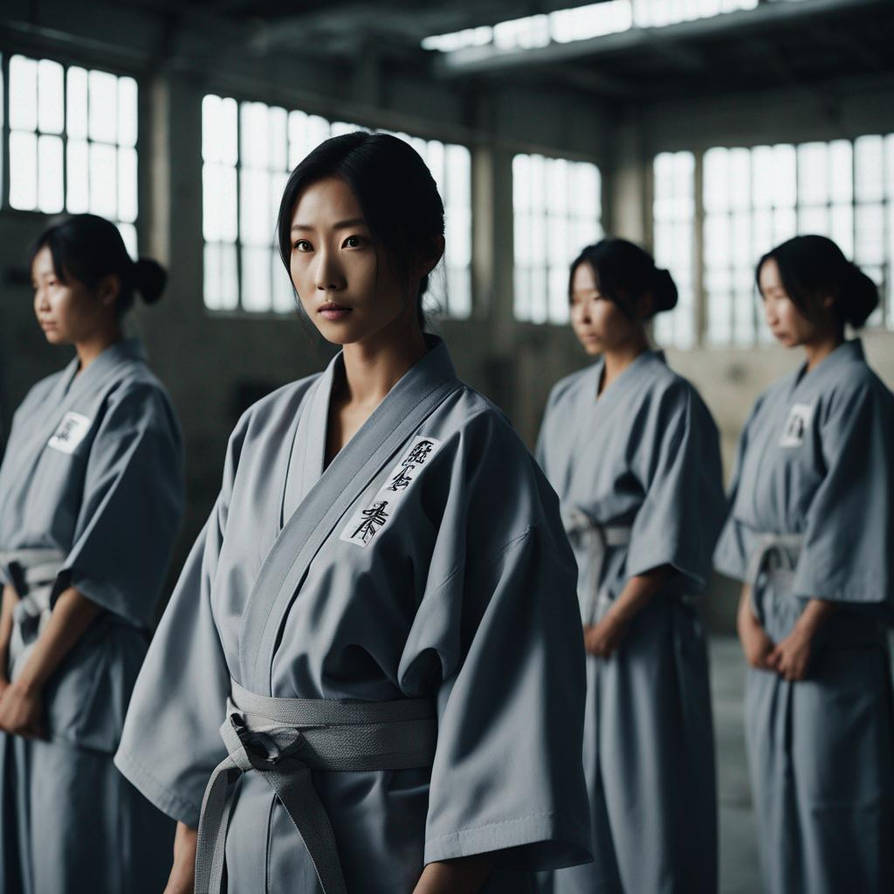 Female Inmates Animation Female prisoners are imprisoned in a women prison by joshu11gou on ...