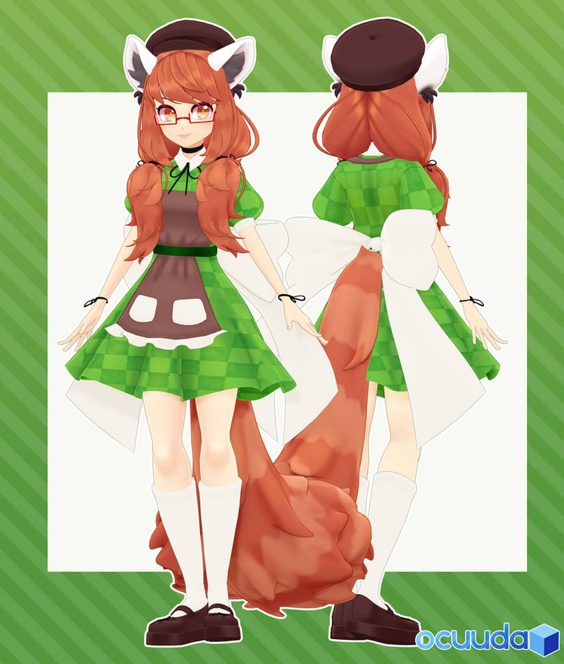 MODEL ADDON COMMISSION: Inaba_Tomochan by Ocuuda on DeviantArt