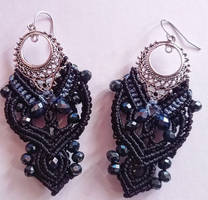 Macrame earrings Desdemona