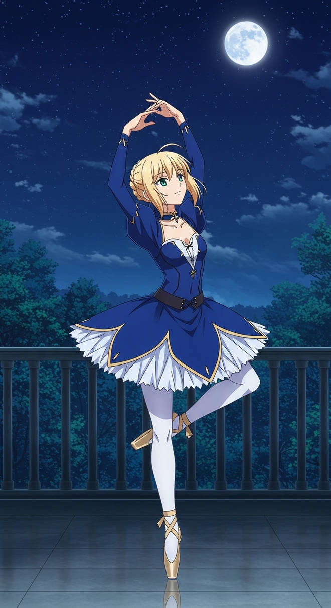 Ballerina Saber, putting on a performance X by CoronationScot1st on ...