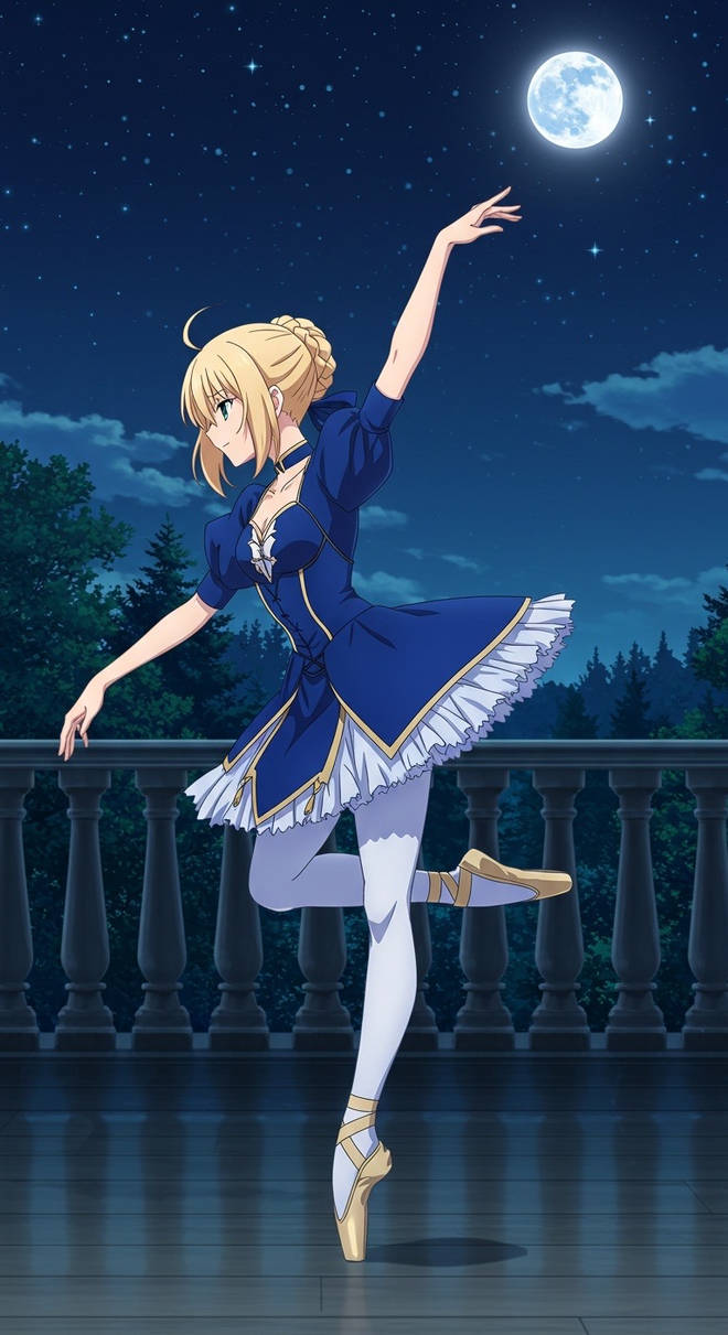 Ballerina Saber, putting on a performance XI by CoronationScot1st on ...