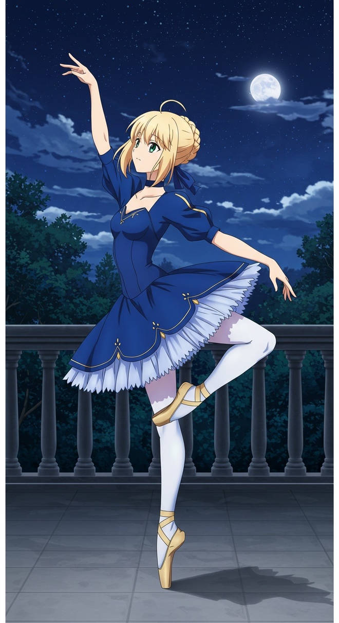 Ballerina Saber, putting on a performance XLI by CoronationScot1st on ...