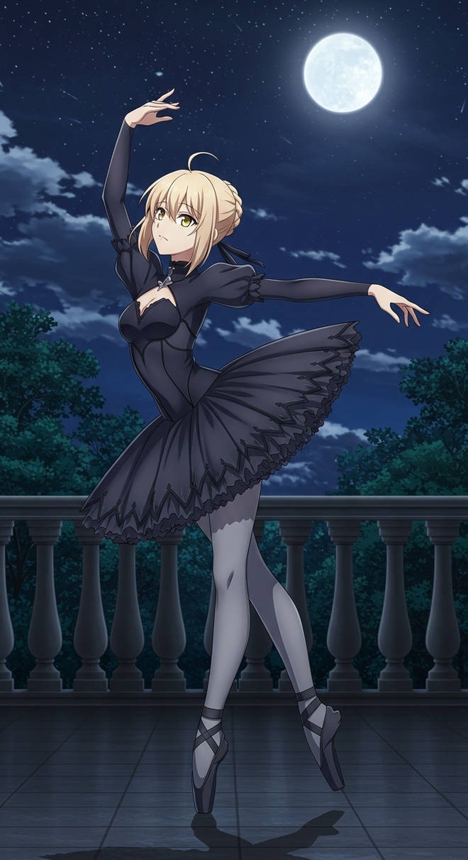 Ballerina Saber-Alter, dance performance I by CoronationScot1st on ...