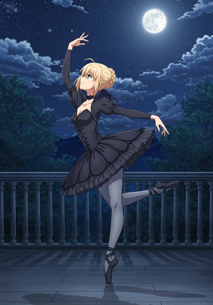 Ballerina Saber-Alter, dance performance II by CoronationScot1st on ...
