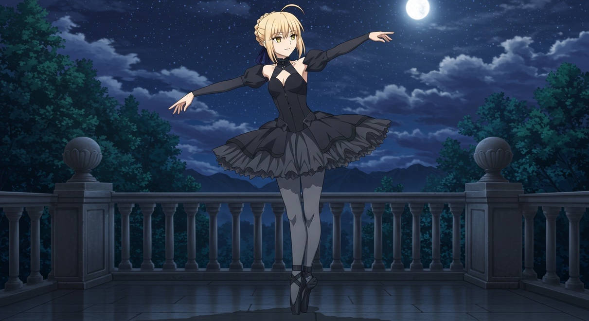 Ballerina Saber Alter, dance performance XXIX by CoronationScot1st on ...