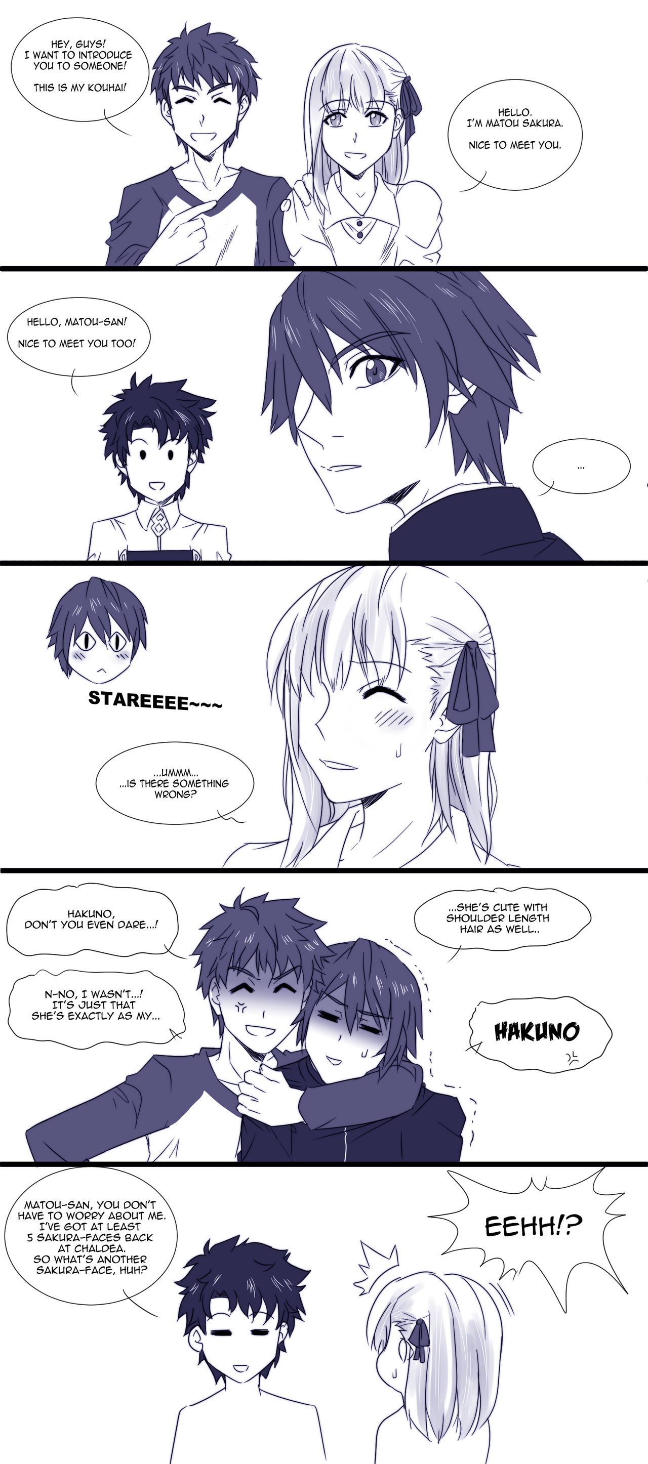 Fate My Kouhai Is The Best 1 By Yumekage On Deviantart