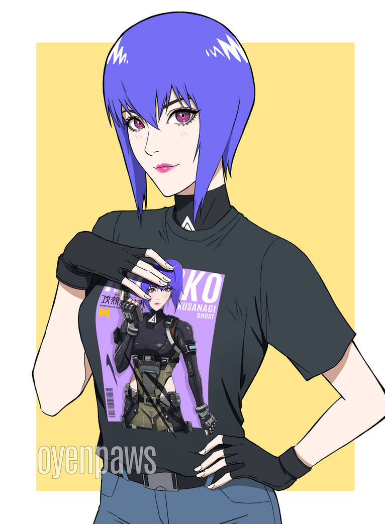 Motoko by oyenpaws on DeviantArt