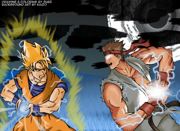 Goku Vs Ryu