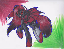 Christmas Bat Pony: Nightfate