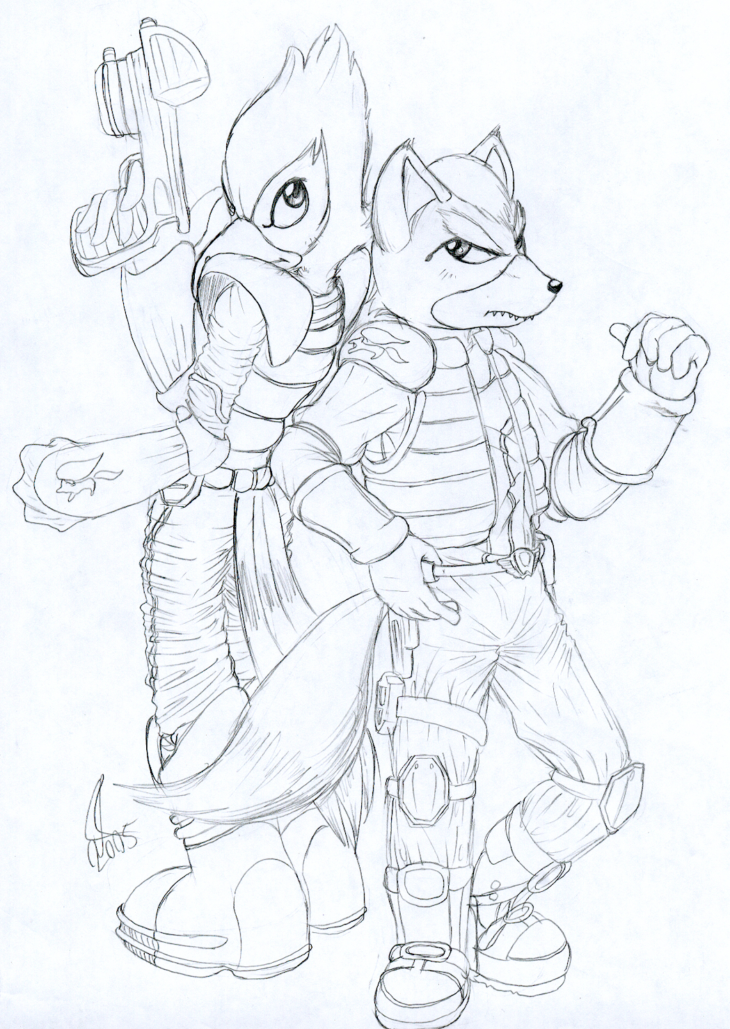 Fox and Falco